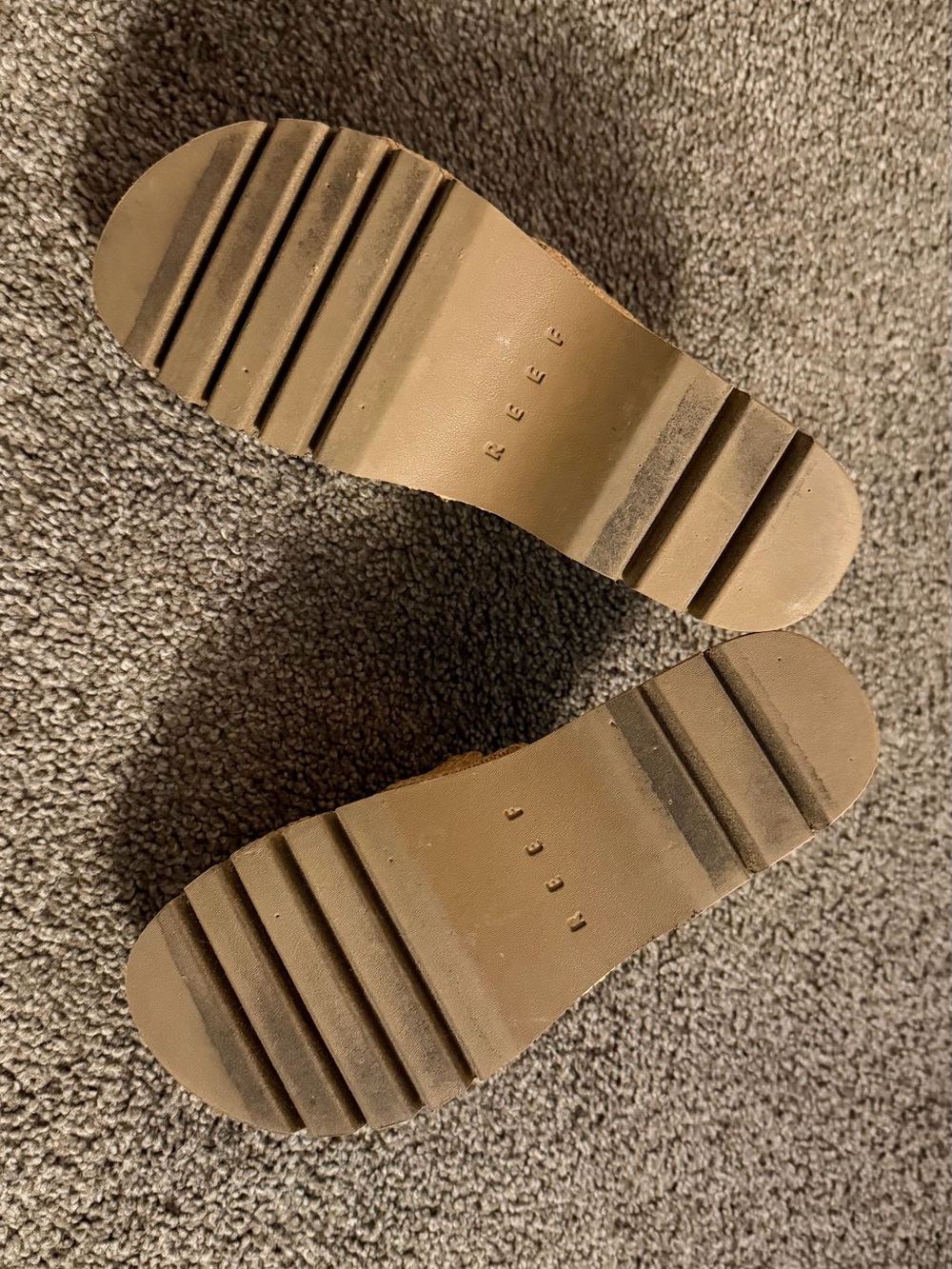 Reef 'Cushion Vista Higher' Platform Slide Sandals - Size 6 (Womans) - Picture 8 of 9